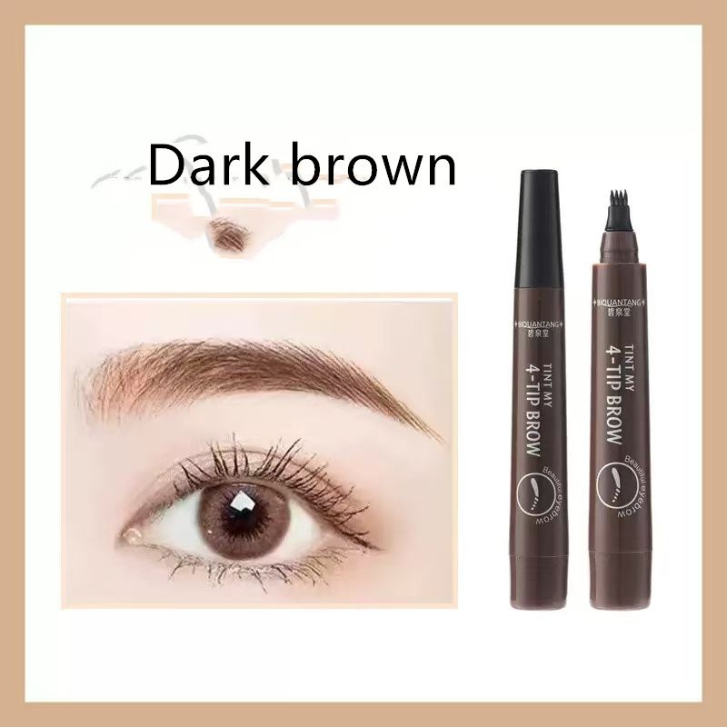 4-Head Microblading Eyebrow Pencil   Waterproof and Sweatproof Eyebrow Pencil   Eyebrow Tattoo Pencil   Apply-On Eyebrow Pencil