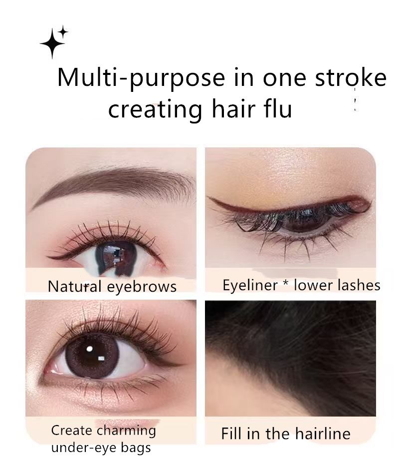 4-Head Microblading Eyebrow Pencil   Waterproof and Sweatproof Eyebrow Pencil   Eyebrow Tattoo Pencil   Apply-On Eyebrow Pencil
