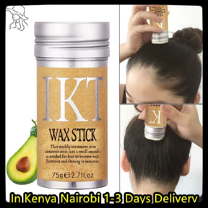 Natural hair wax  used for wigs and natural hair  styling wax stick fixing fluffy hairstyle wax  wig breakage hair repair tool  wax stick gel cream