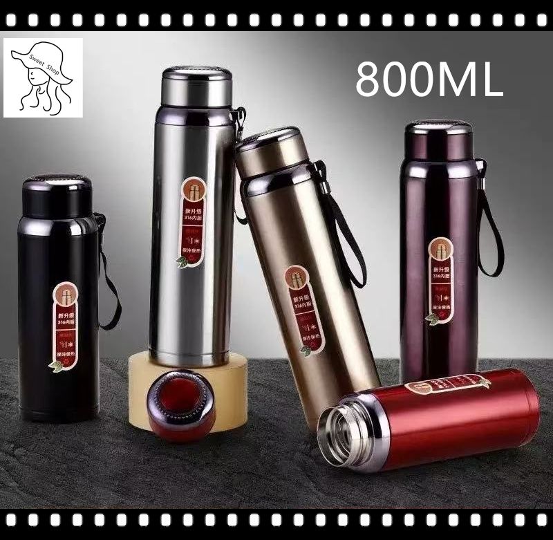 800ML vacuum insulated cup  double-layer stainless steel cup   vacuum insulated flask  travel mug   portable thermos