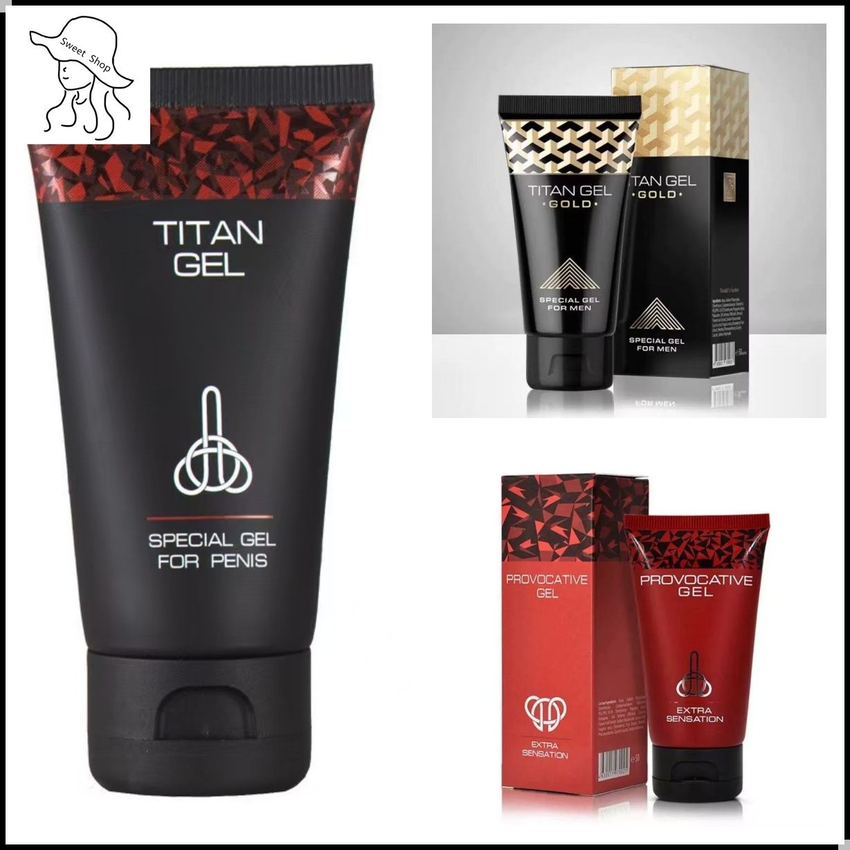 50ml   Sex lubricant  Male Penis Enlargement Cream XXL  Lubricant  Big Dick Gel Sex Lube Fragrance Titan Gel Penis Extender for Men