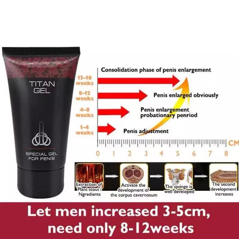 50ml   Sex lubricant  Male Penis Enlargement Cream XXL  Lubricant  Big Dick Gel Sex Lube Fragrance Titan Gel Penis Extender for Men