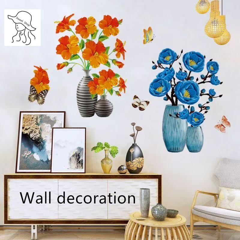 Wall decoration  Home decoration   3D wall stickers  wall decals  realistic stickers   suitable for living room   bedroom  home decor accents 3D  wallpaper House decorative stickers