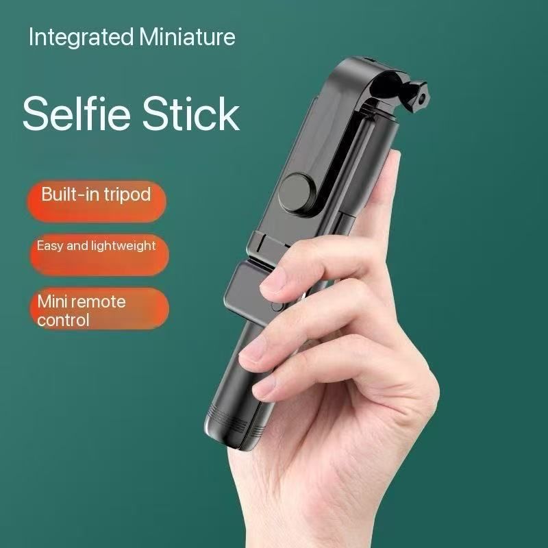 R1/R1S/ R1S-L  Phone desktop stand  Bluetooth selfie stick 3in1 phones tripod stand fill light telescopic selfie stick wireless remote control tripod Bluetooth live streaming mobile   phone holder