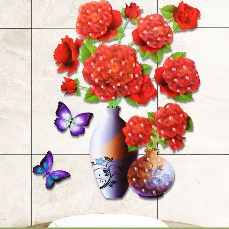 Wall decoration  Home decoration   3D wall stickers  wall decals  realistic stickers   suitable for living room   bedroom  home decor accents 3D  wallpaper House decorative stickers