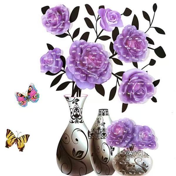 Wall decoration  Home decoration   3D wall stickers  wall decals  realistic stickers   suitable for living room   bedroom  home decor accents 3D  wallpaper House decorative stickers