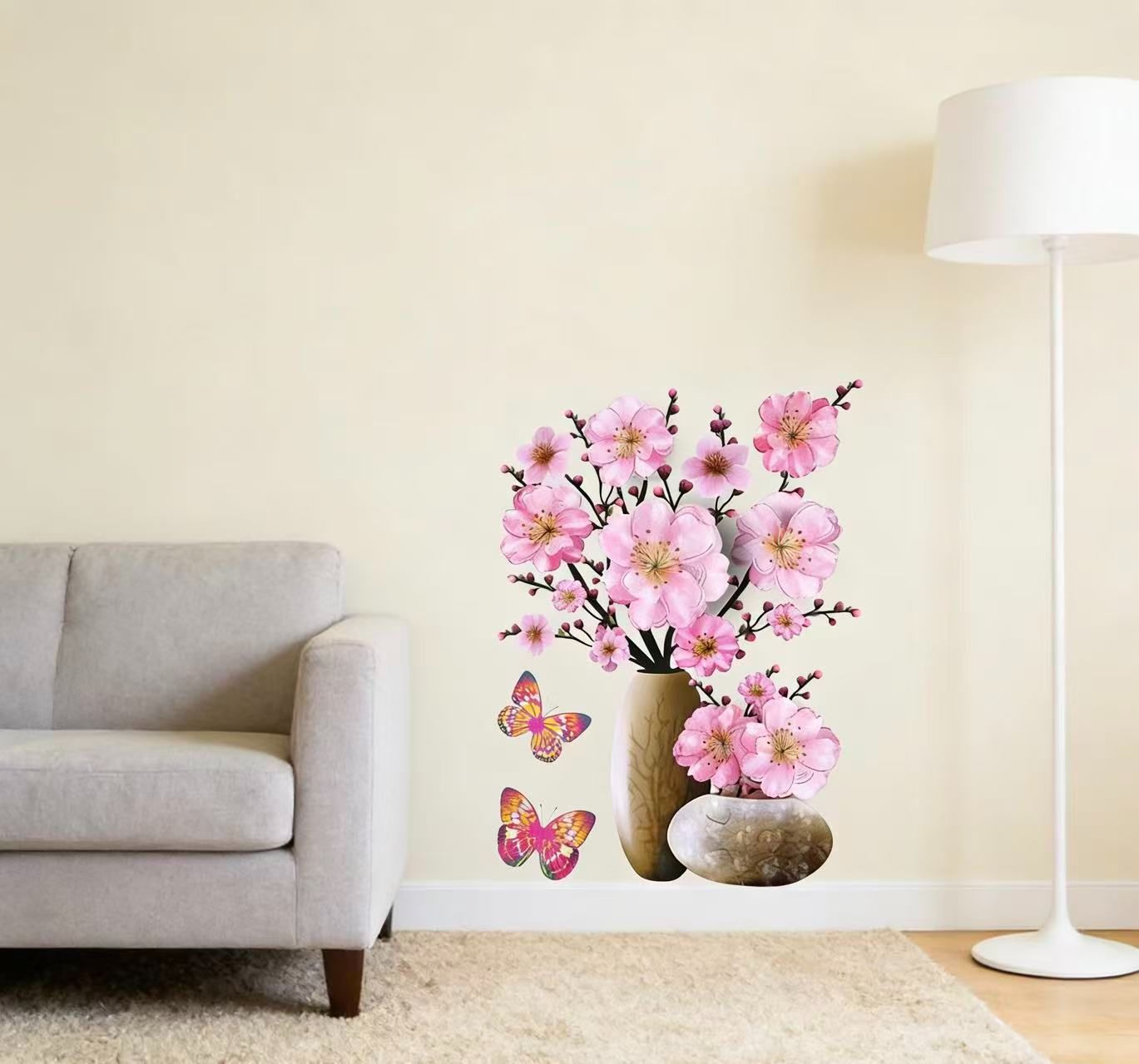 Wall decoration  Home decoration   3D wall stickers  wall decals  realistic stickers   suitable for living room   bedroom  home decor accents 3D  wallpaper House decorative stickers