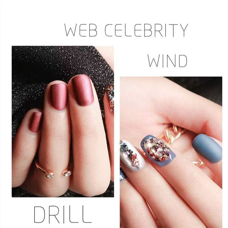 Nail stickers manicure tools   Nail art kit Nail art tool set  nail brush  nail file  glitter  drill pen  multifunctional color set  nail Art Brushes