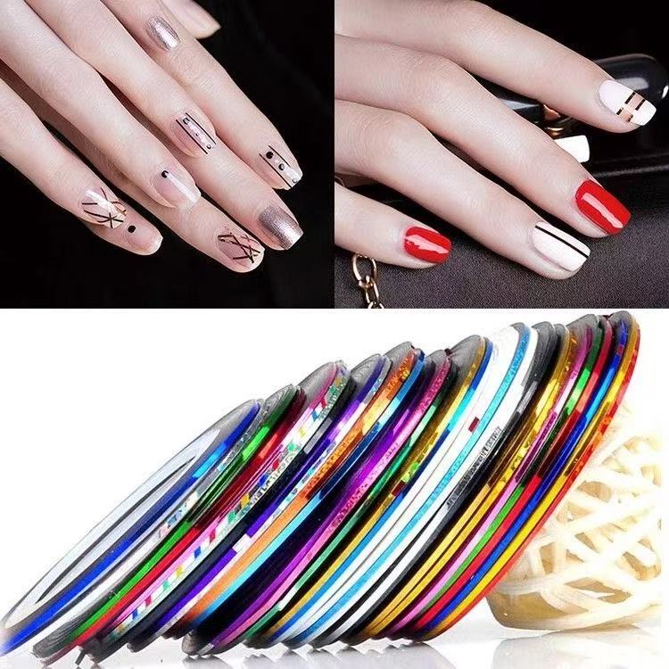 Nail stickers manicure tools   Nail art kit Nail art tool set  nail brush  nail file  glitter  drill pen  multifunctional color set  nail Art Brushes