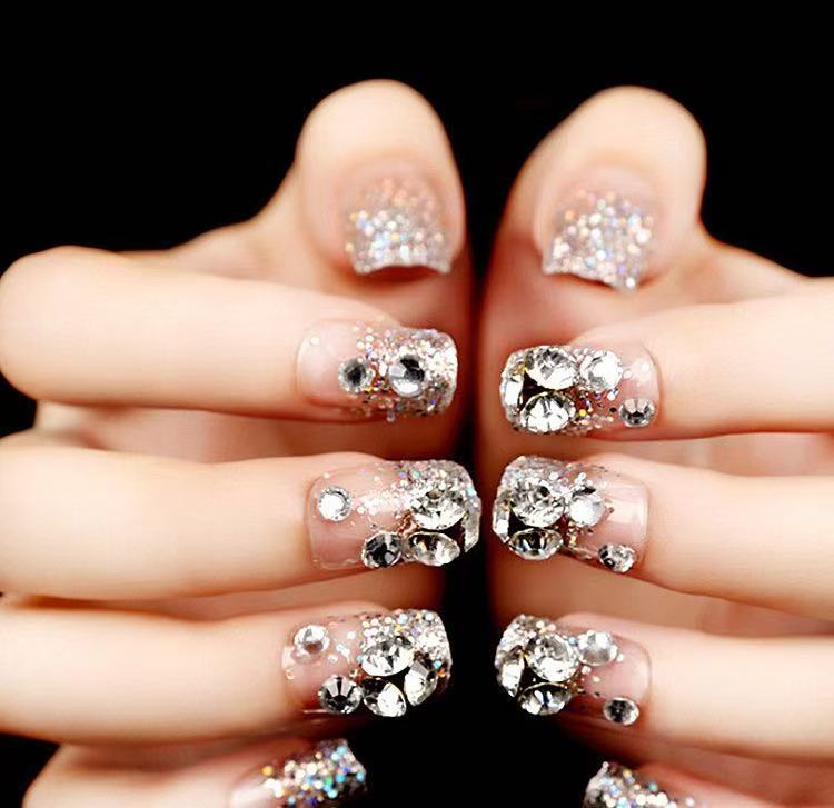 Nail stickers manicure tools   Nail art kit Nail art tool set  nail brush  nail file  glitter  drill pen  multifunctional color set  nail Art Brushes