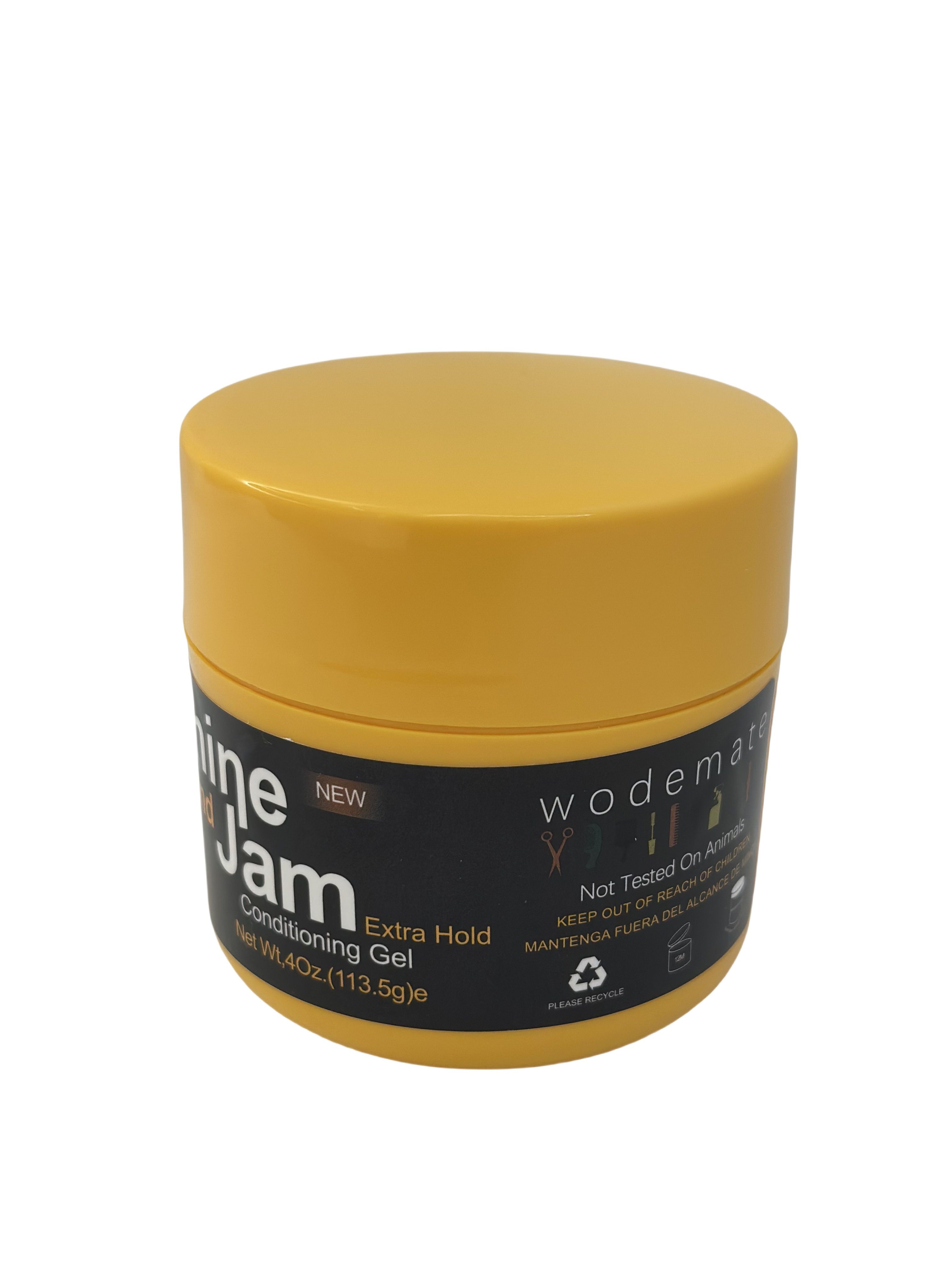 Edge Control Hair Wax - Strong Hold Styling Gel for African Hair | Anti-Frizz & Humidity Resistant (Curly Hair Care, Natural Shine, Salon Finish, Travel Size)