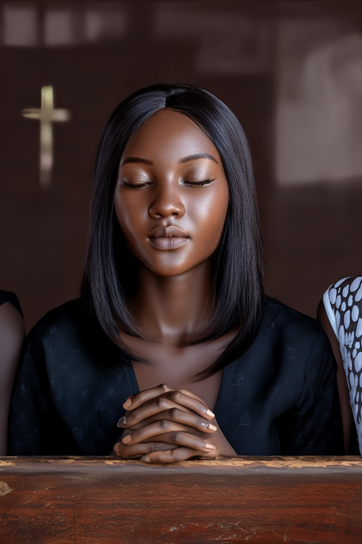 Synthetic Straight Bob Wigs - 12 Inch | 180% Density Natural Look(1B Black, Gift)