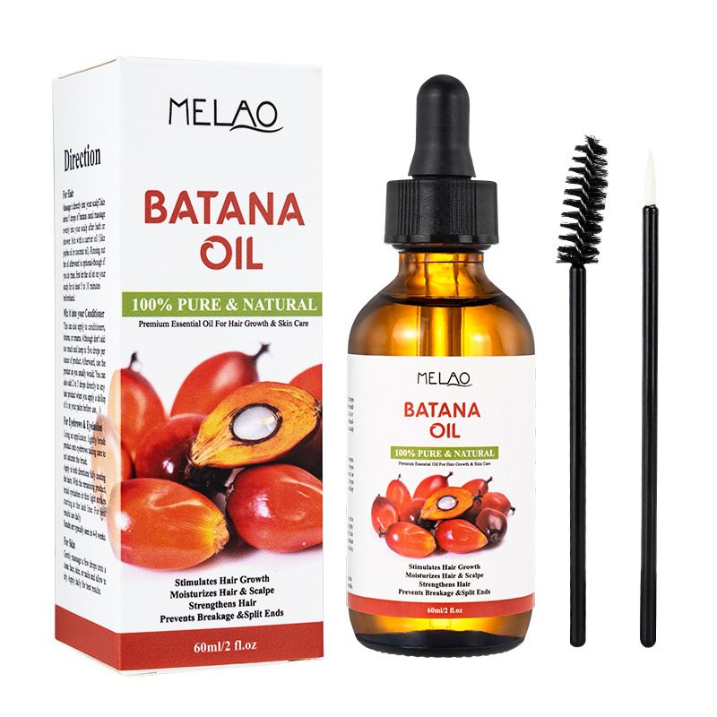 Batana Hair Growth Oil - Scalp Treatment for African Hair | Strengthens & Prevents Breakage (Natural Ingredients, Curly Hair Care, Gift Set)
