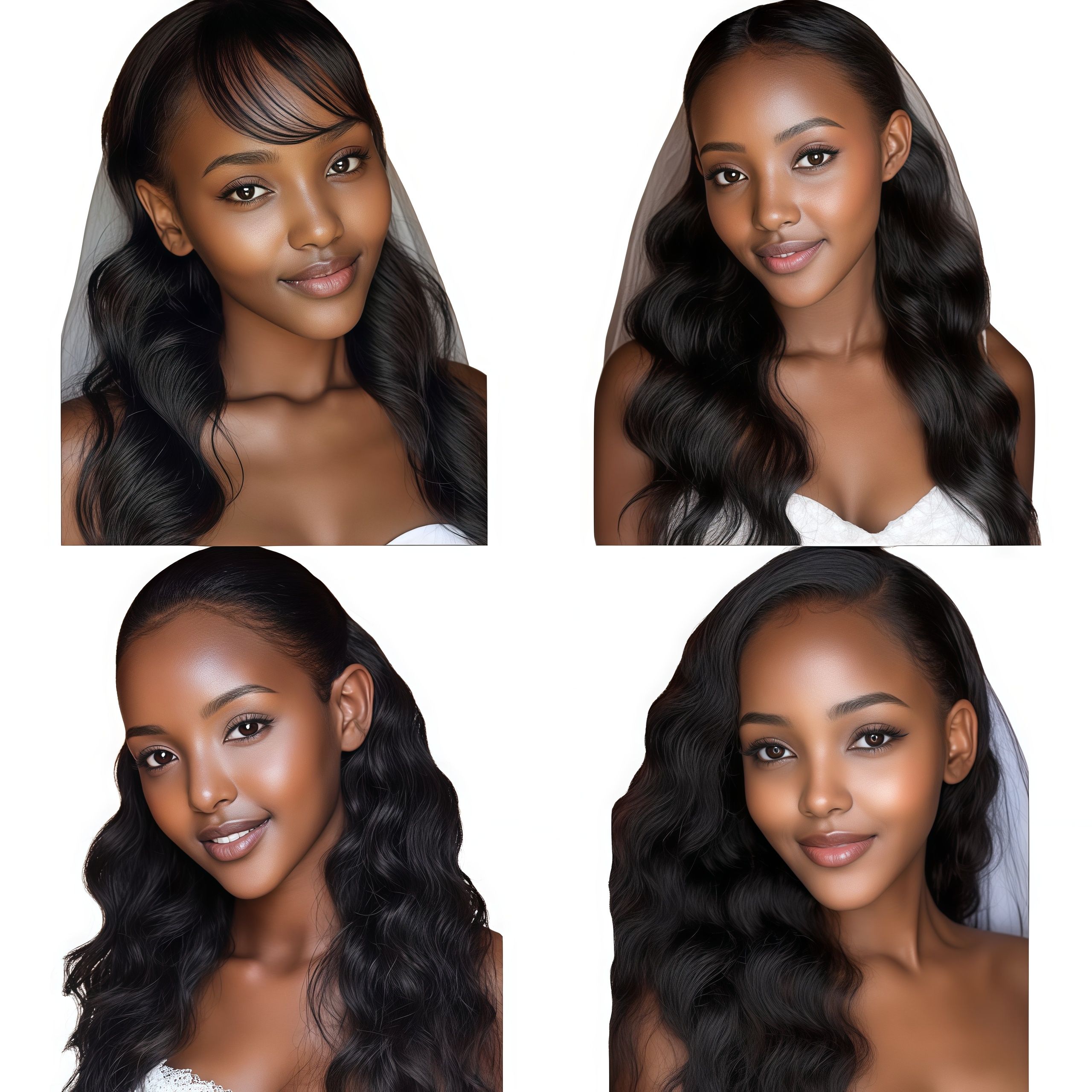Human Hair Body Wave Wigs - 20 Inch 13x4 Lace Frontal | Most Natural 180 Density Wig(1B Black, Pre-Plucked, African Women, Gift, Wedding Body Wave Wigs)
