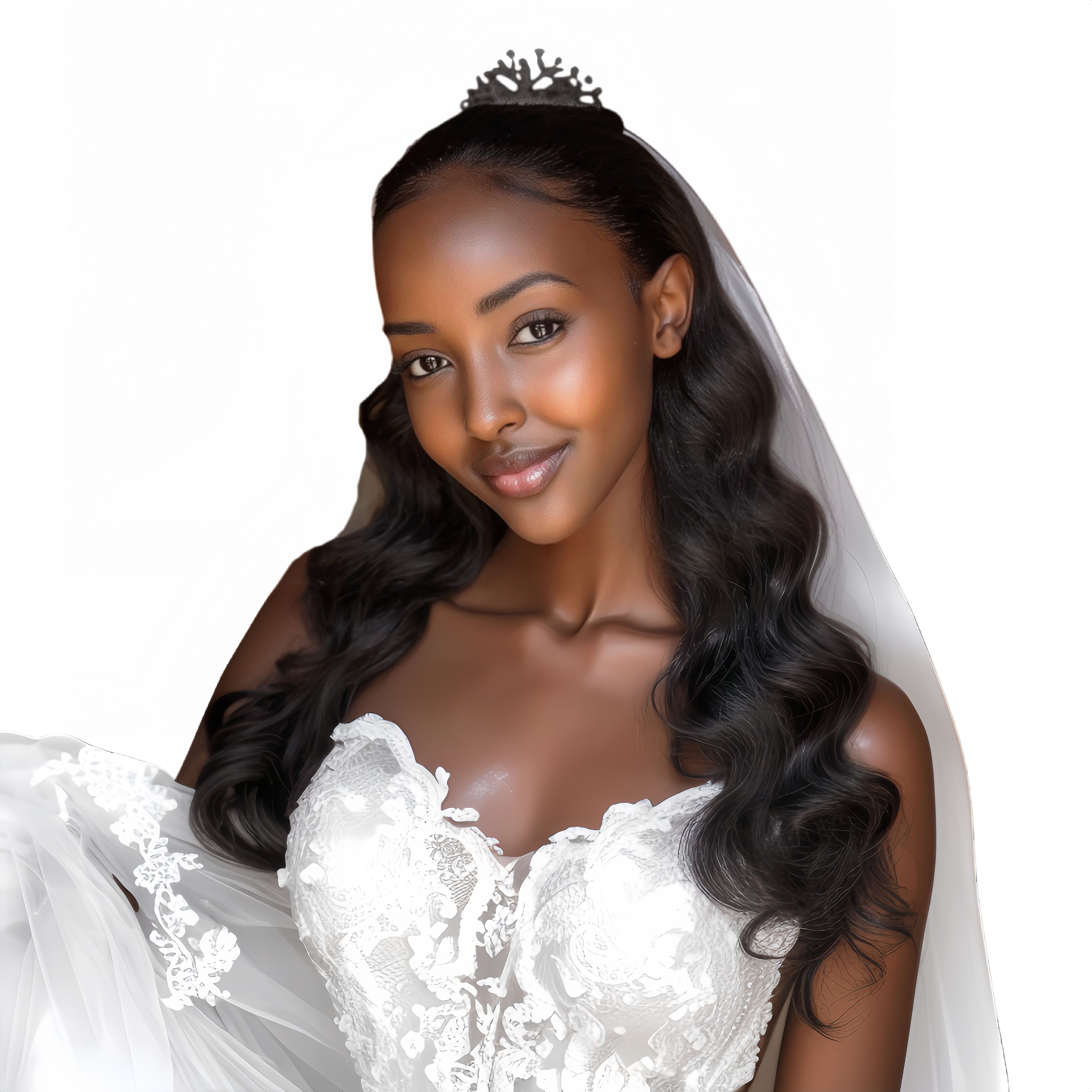 Human Hair Body Wave Wigs - 20 Inch 13x4 Lace Frontal | Most Natural 180 Density Wig(1B Black, Pre-Plucked, African Women, Gift, Wedding Body Wave Wigs)