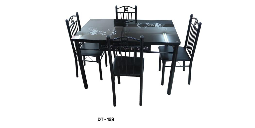 Glass Dining Table 4 Seater DT-129