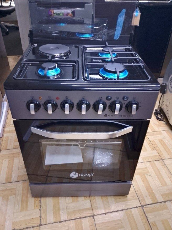Nunix Standing Gas Cooker 3G+1E burners 60x60cm KZ-660
by Nunix
Warranty: 12 months
