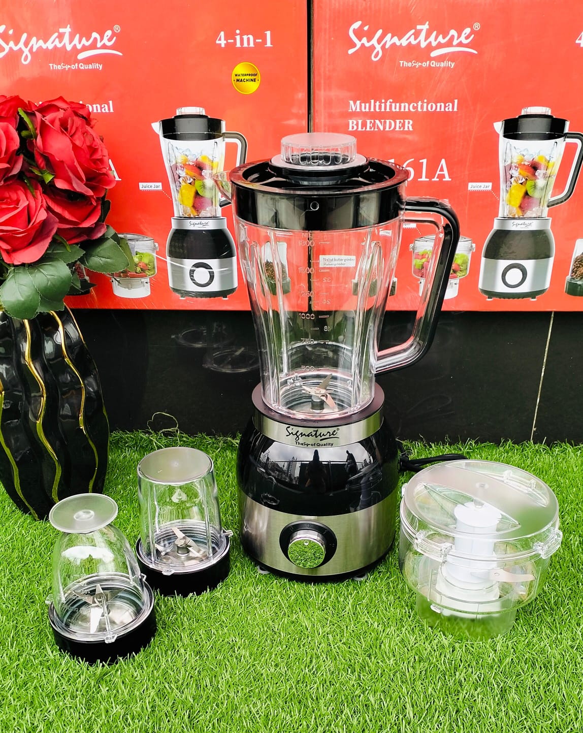 Signature SG161A 4 in 1 Multifunctional Blender 1.8L Jug Capacity-1000W