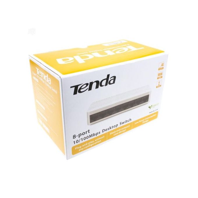 tenda 8-Port 10/100Mbps Desktop Ethernet Switch