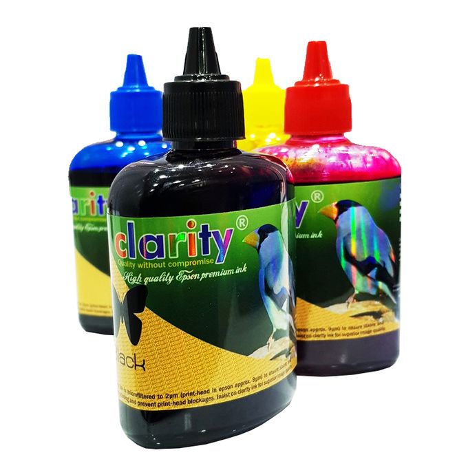 Clarity Printer Ink - Set Of 4 Epson Ink