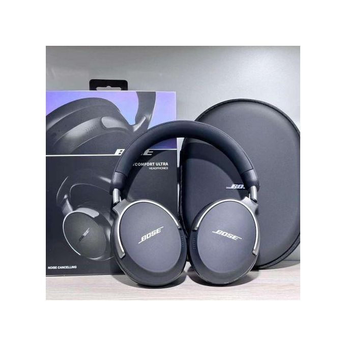 Sound Music BOSE Havy Bass 22H Paly Time 400mAh QC 39 Wireless, Headphones USB Type C With Carry Case - Enjoy 22 hours of battery life from a single charge BLACK