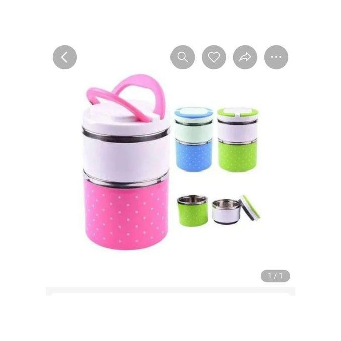 Minion Cartoon 3-Layer Thermal Lunchbox Kids Bento Box Portable Food Container Insulated School Work Meal Carrier