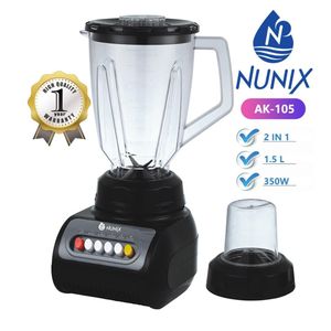 Nunix Blender 2 In 1 Grinding Machine With Durable Motor 1.5Liter