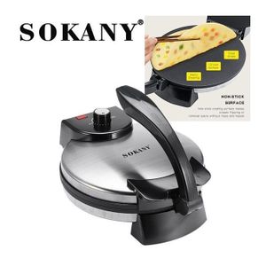 Sokany Modern Electric Chapati/Tortillas Roti Maker- Automatic