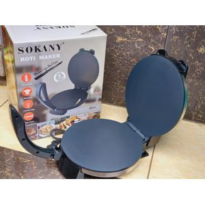 Sokany Modern Electric Chapati/Tortillas Roti Maker- Automatic