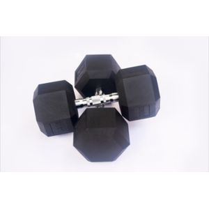 10KG SINGLE HAND Black Hexagon Weight training Dumbells Weight Set for home/office/gym workout