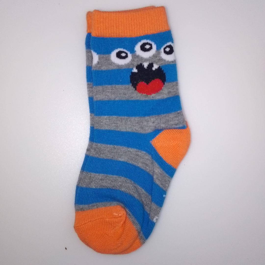 6 pairs 2-3 yrs old cotton socks, toddler/children,kids socks, 2 of the pairs with a small bow detail.