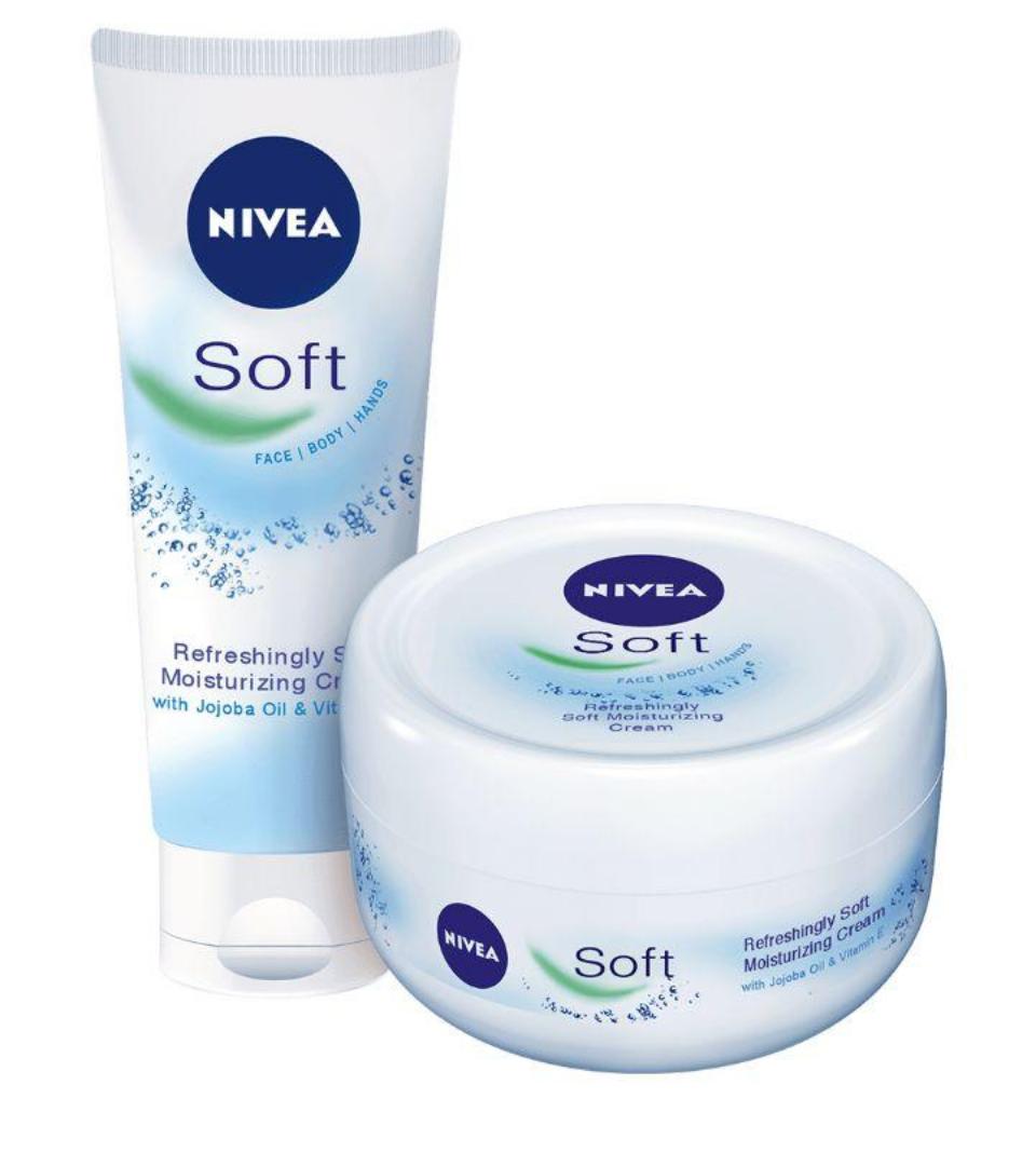2 In 1 : Soft Moisturizing Creams For Face, Hands & Body With Vitamin E And Jojoba Oil