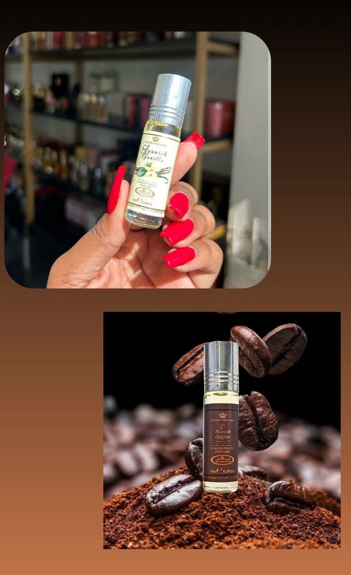 Al Rehab AMAZING OFFER!!! Spanish Vanilla Perfume Oil + French Coffee Perfume Oil