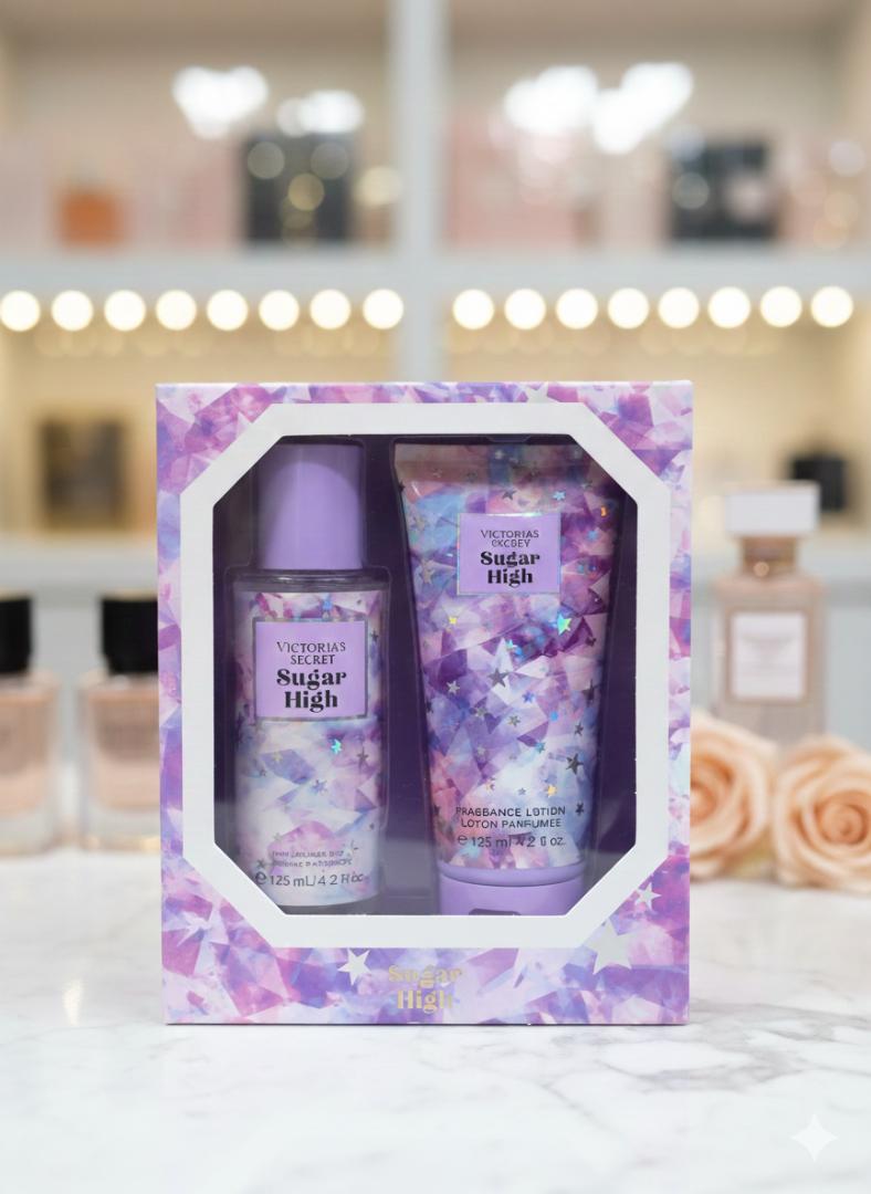 2 in 1 Gift Set: Victoria's secret Body Mist + Fragrance Lotion