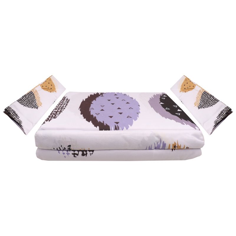 4PCS / Set 6*6 Bedding Bed Sheet Set 2PCS Bed Sheets with 2PCS Pillowcase Set