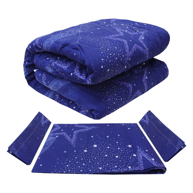 SUNBELT 5*6 2.8KG 4PCS / Set Duvet Set  1PC Duvet +1PC Sheet +2PCS Pillow Cases