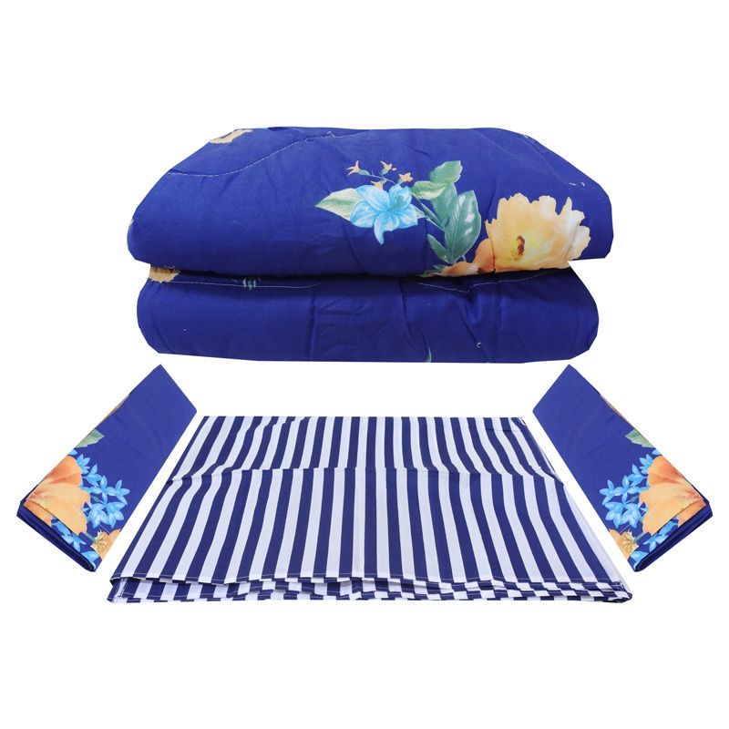 SUNBELT 5*6 2.8KG 4PCS / Set Duvet Set  1PC Duvet +1PC Sheet +2PCS Pillow Cases