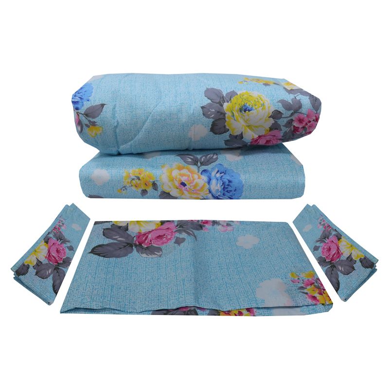 SUNBELT 4*6 2.4KG 4PCS / Set Duvet Set  1PC Duvet +1PC Sheet +2PCS Pillow Cases