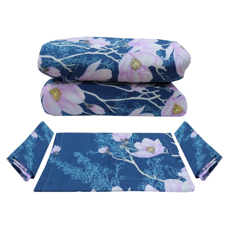 SUNBELT 4*6 2.4KG 4PCS / Set Duvet Set  1PC Duvet +1PC Sheet +2PCS Pillow Cases