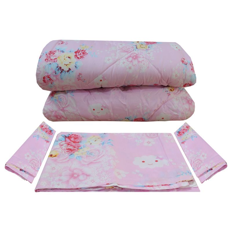 SUNBELT 6*6 3KG 4PCS / Set Duvet Set  1PC Duvet +1PC Sheet +2PCS Pillow Cases