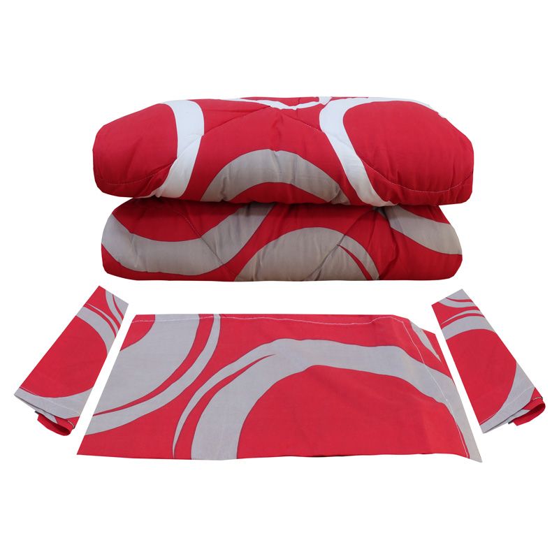SUNBELT 4*6 2.4KG 4PCS / Set Duvet Set  1PC Duvet +1PC Sheet +2PCS Pillow Cases