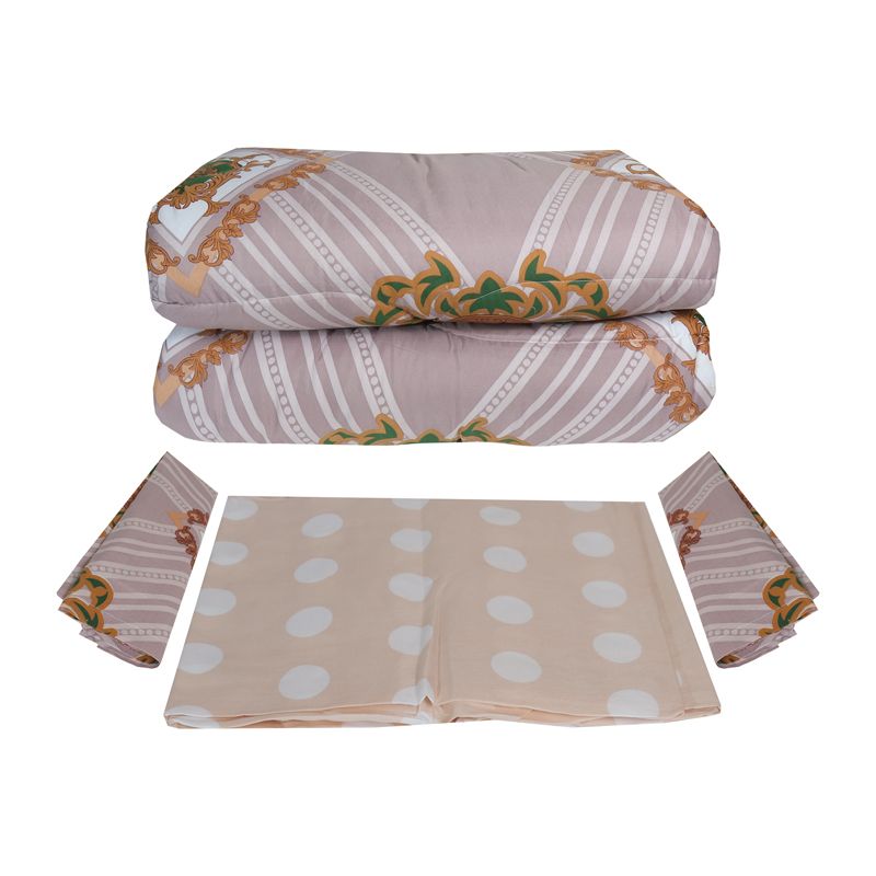 SUNBELT 5*6 2.8KG 4PCS / Set Duvet Set  1PC Duvet +1PC Sheet +2PCS Pillow Cases