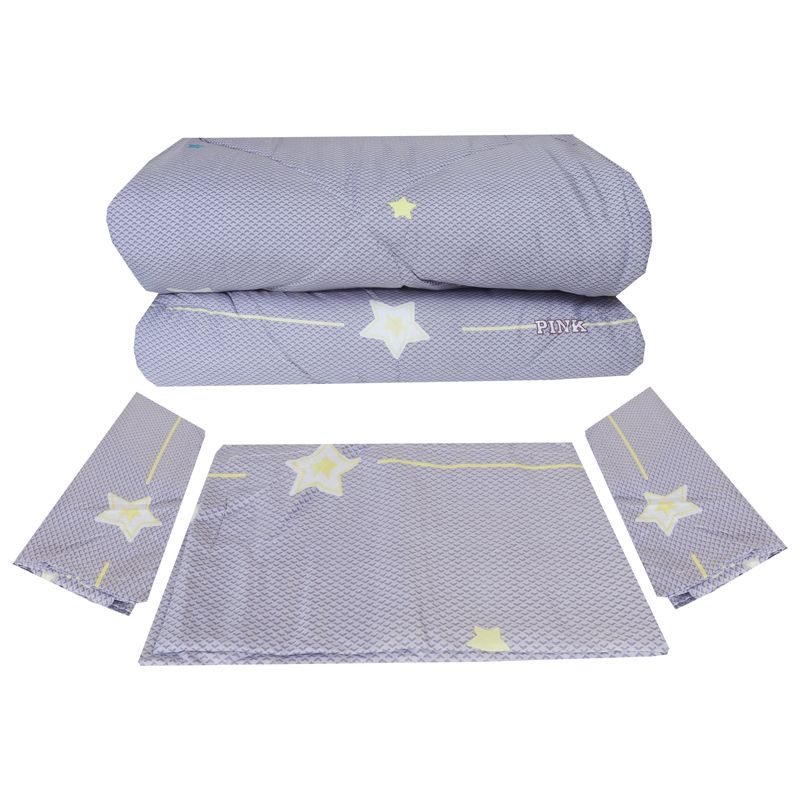 SUNBELT 5*6 2.8KG 4PCS / Set Duvet Set  1PC Duvet +1PC Sheet +2PCS Pillow Cases