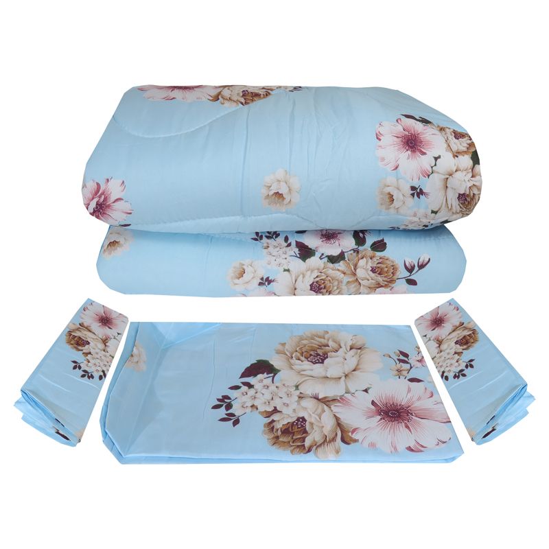 SUNBELT 4*6 2.4KG 4PCS / Set Duvet Set  1PC Duvet +1PC Sheet +2PCS Pillow Cases