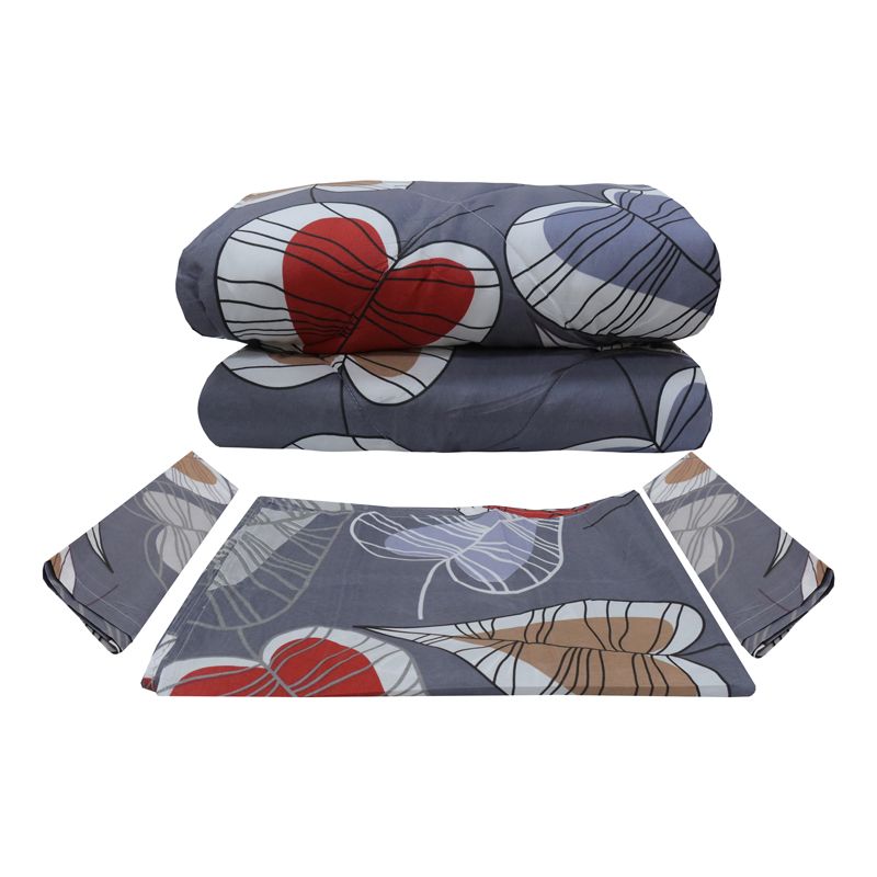 SUNBELT 6*6 3KG 4PCS / Set Duvet Set  1PC Duvet +1PC Sheet +2PCS Pillow Cases