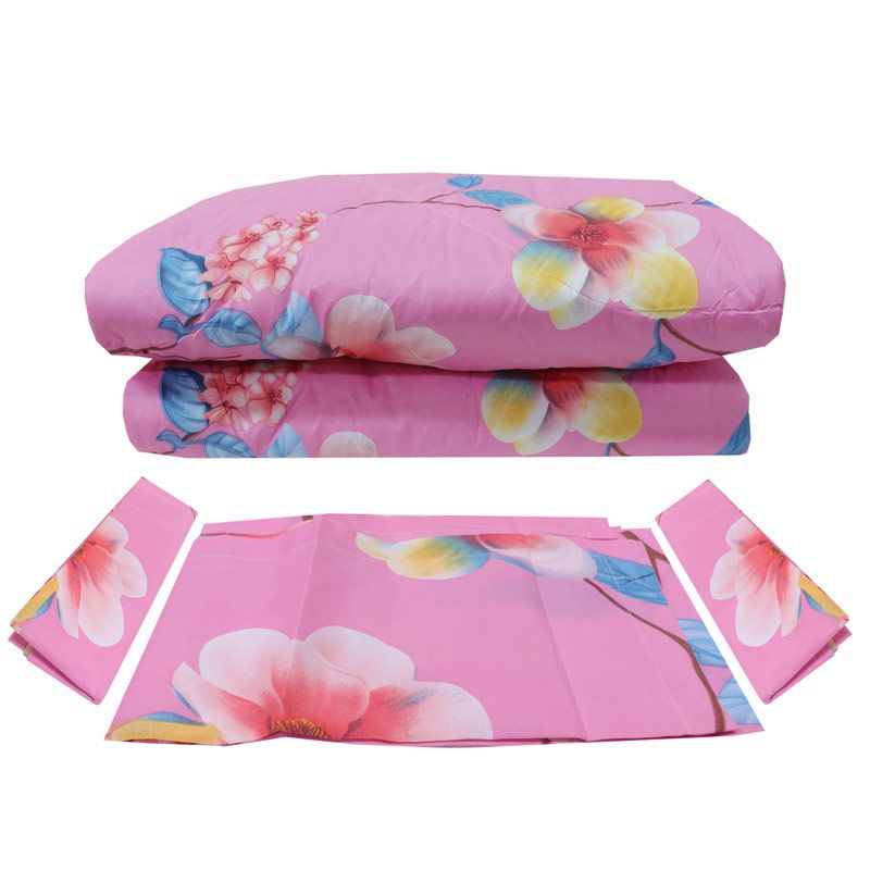 SUNBELT 4*6 2.4KG 4PCS / Set Duvet Set  1PC Duvet +1PC Sheet +2PCS Pillow Cases