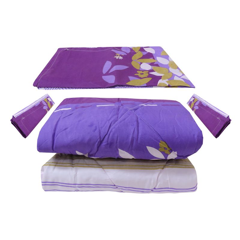 SUNBELT 4*6 2.4KG 4PCS / Set Duvet Set  1PC Duvet +1PC Sheet +2PCS Pillow Cases