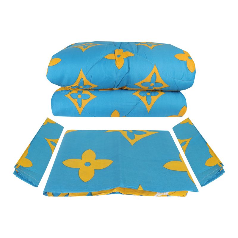 SUNBELT 4*6 2.4KG 4PCS / Set Duvet Set  1PC Duvet +1PC Sheet +2PCS Pillow Cases
