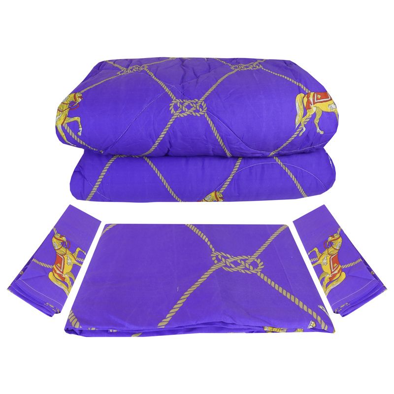 SUNBELT 4*6 2.4KG 4PCS / Set Duvet Set  1PC Duvet +1PC Sheet +2PCS Pillow Cases