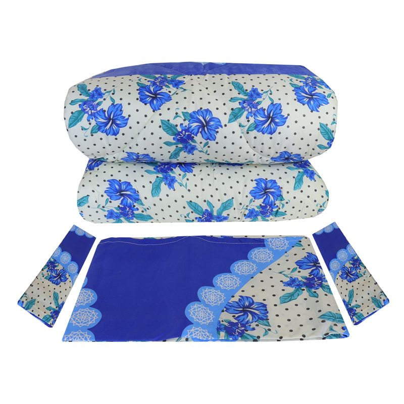 SUNBELT 5*6 2.8KG 4PCS / Set Duvet Set  1PC Duvet +1PC Sheet +2PCS Pillow Cases